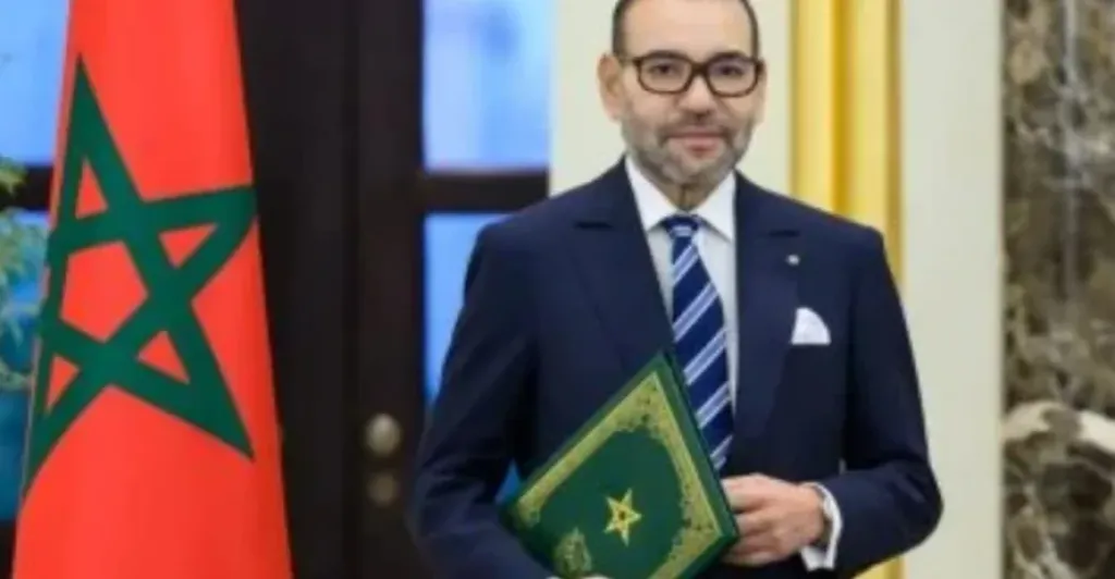 الملك محمد السادس ملك المغرب 