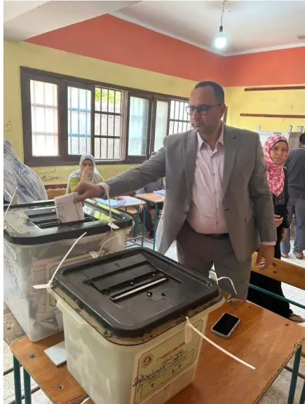الكاتب الصحفي صديق العيسوى المرشح لمجلس الشيوخ لحزب الوفد
