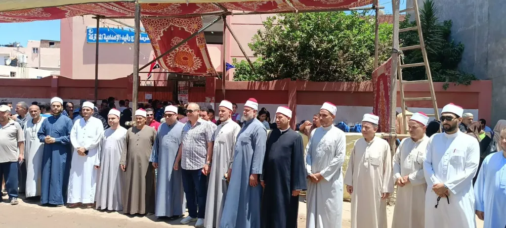  رجال الأزهر والأوقاف يُشاركون في انتخابات الشيوخ بالبحيرة