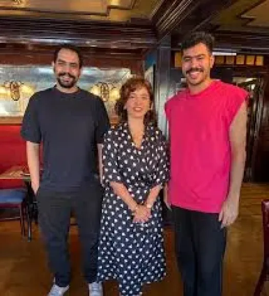 ساندرا نشأت واحمد رمزي