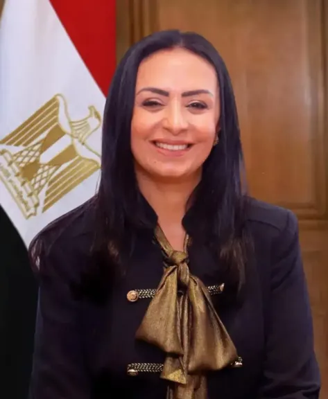 الدكتورة مايا مرسى وزيرة التضامن الاجتماعى