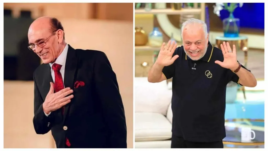 الفنان محمد صبحى واشرف ذكى 