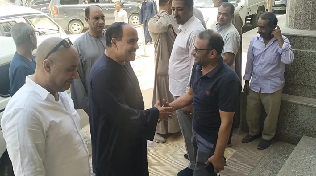 جانب من جولة النائب أحمد قورة