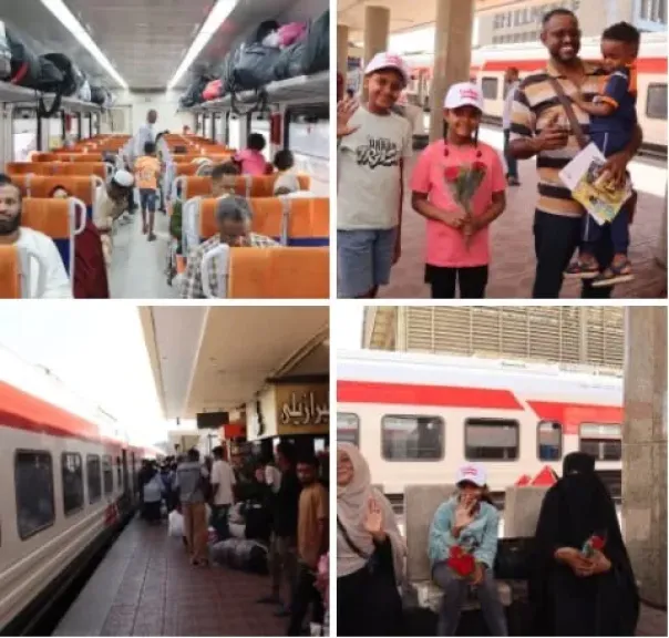  القطار الرابع لتسهيل العودة الطوعية للأشقاء السودانيين