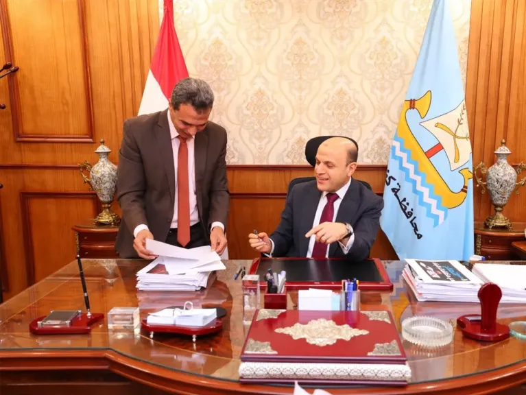 علاء عبدالمعطي محافظ كفر الشيخ
