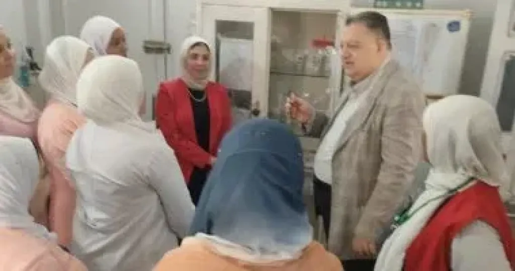 جانب من الزيارة 