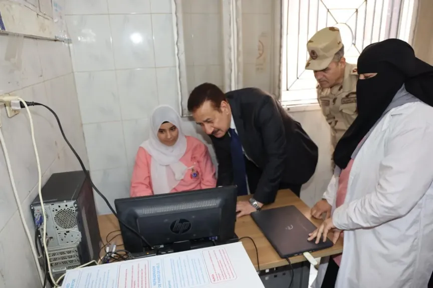 جولة اللواء إبراهيم أبو ليمون محافظ المنوفية