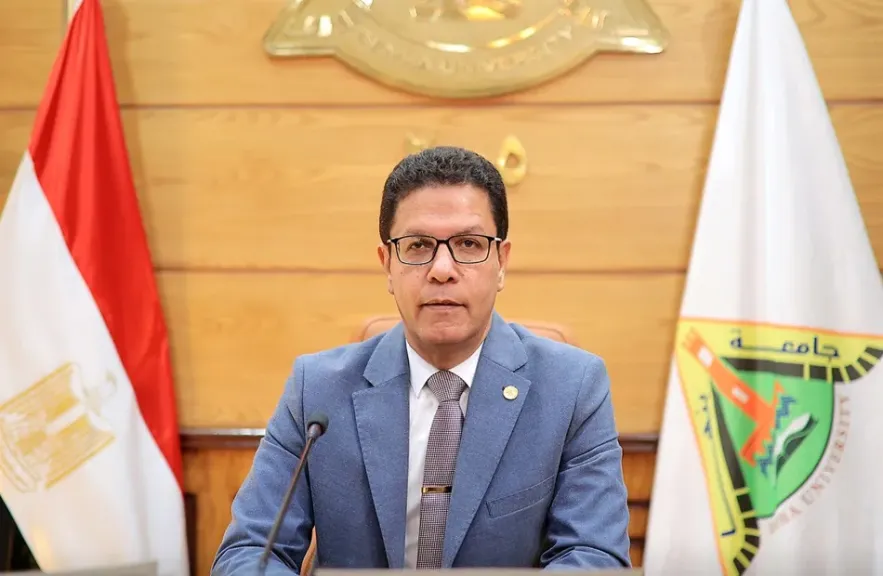 الدكتور ناصر الجيزاوي، رئيس جامعة بنها