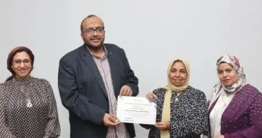 جانب من التكريم 