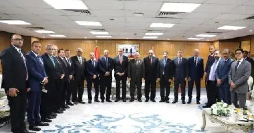 يس مجلس القضاء الأعلى يهنئ رئيس هيئة قضايا الدولة بمناسبة منصبه الجديد