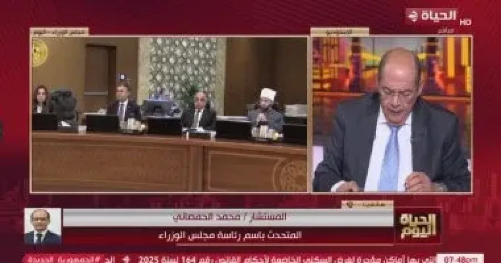 المستشار محمد الحمصاني المتحدث باسم رئاسة مجلس الوزراء