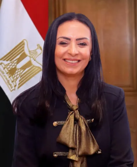 الدكتورة مايا مرسي وزيرة التضامن الاجتماعى