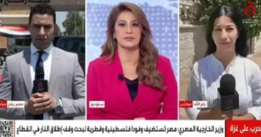 مراسل "القاهرة الإخبارية"
