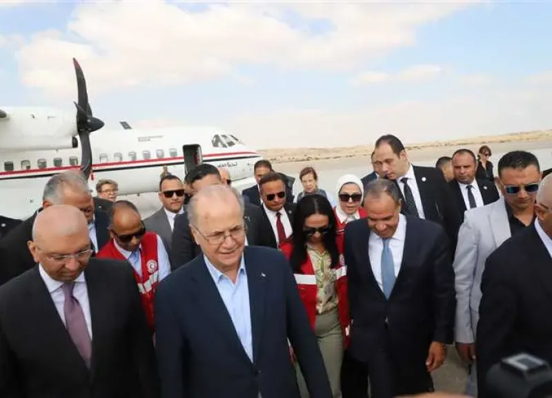 زيارة رئيس الوزراء الفلسطيني العريش 