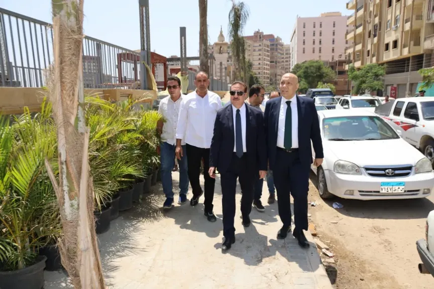 جولة إبراهيم أبو ليمون محافظ المنوفية