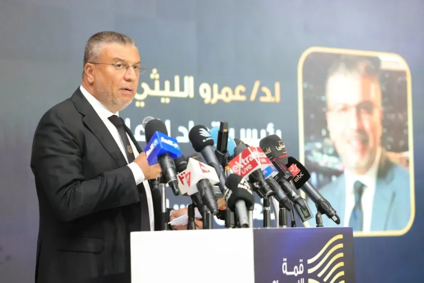 الإعلامي عمرو الليثي، رئيس اتحاد إذاعات وتليفزيونات دول منظمة التعاون الإسلامي