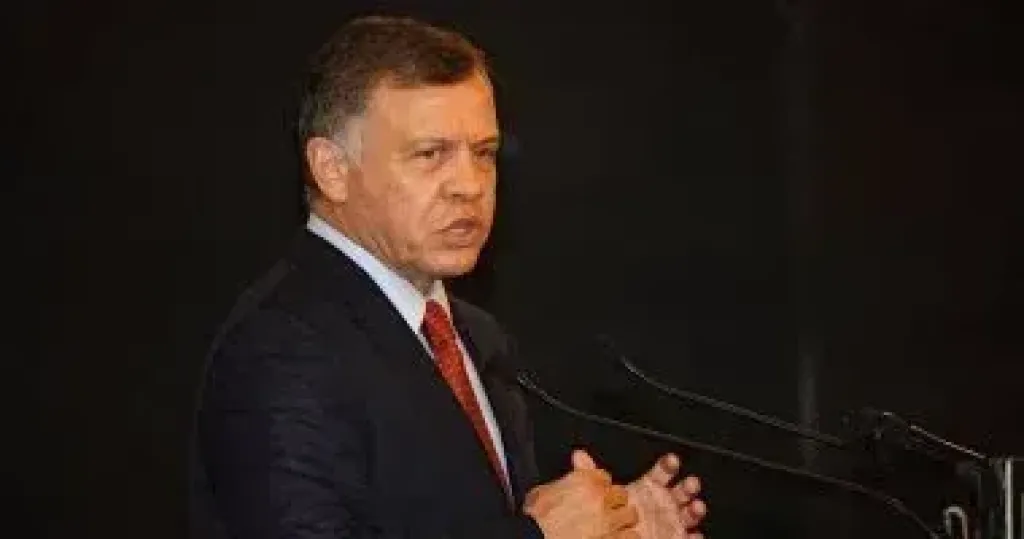 العاهل الأردني 