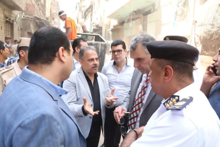  انهيار منزل بالزقازيق