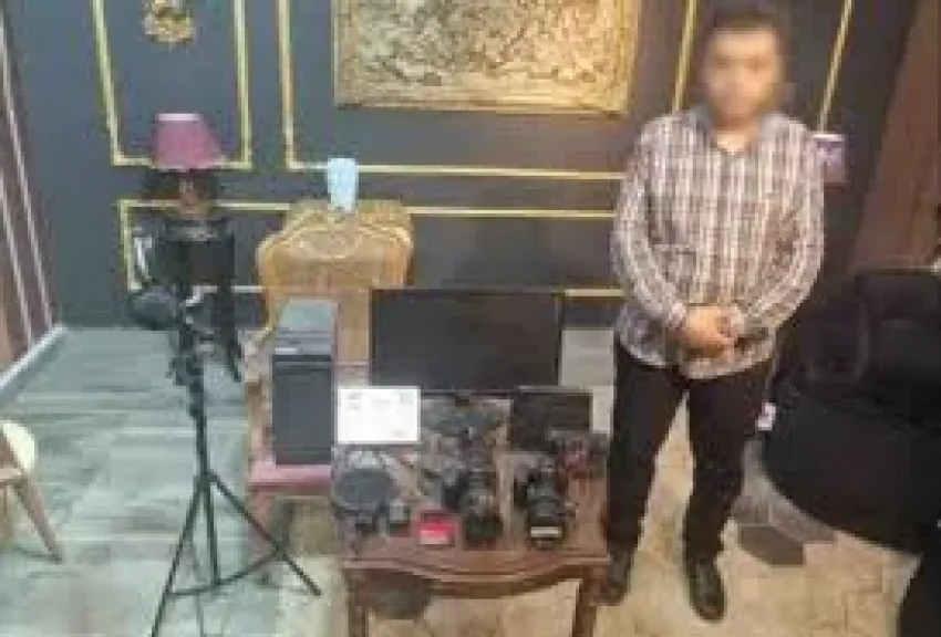 المتهم بادارة شركة إنتاج وإعلان غير مرخصة بالجيزة