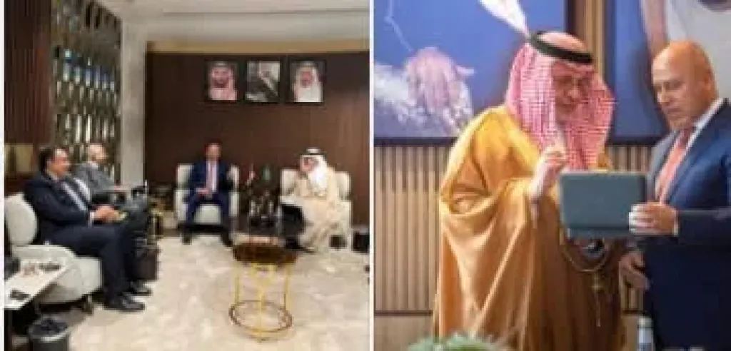 خلال الزيارة للمملكة العربية السعودية
