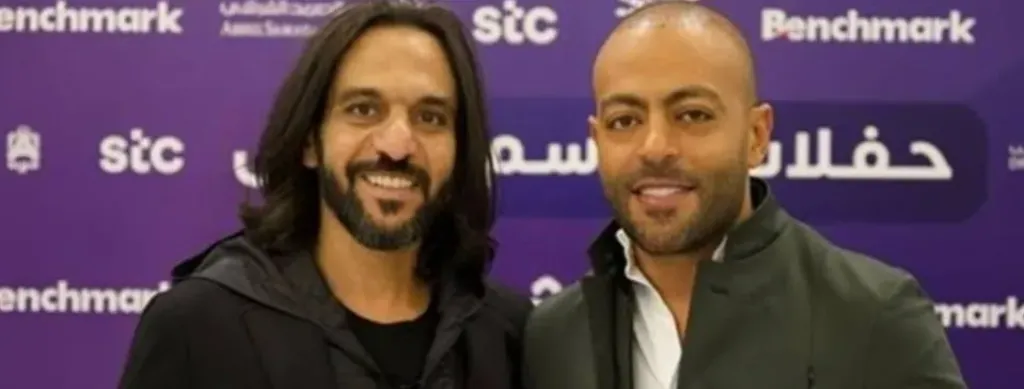 تامر عاشور وبهاء سلطان 