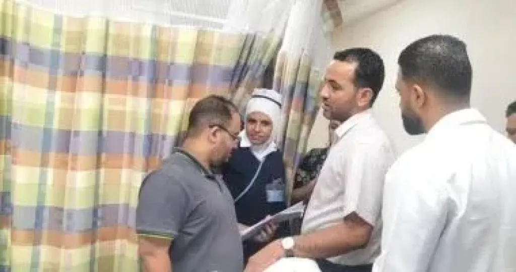 مسئولى الرعاية الصحية بالأقصر يتابعون العمل في مستشفى الكرنك الدولي