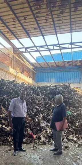 جانب من المضبوطات 