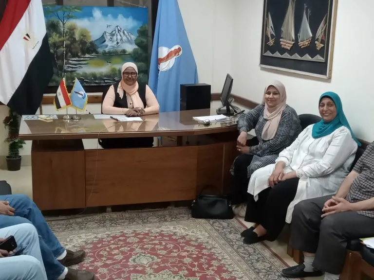 متابعة مديرة تعليم البحر الأحمر امتحانات الدور الثاني للثانوية العامة