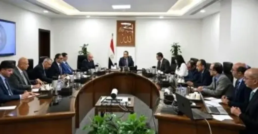 جانب من اجتماع الحكومة