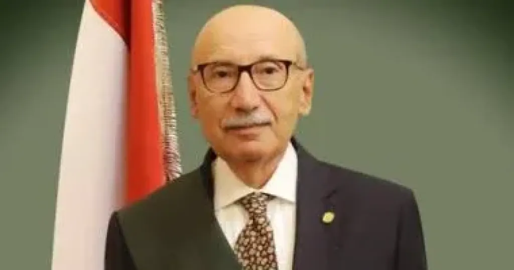 القاضي عاصم الغايش رئيس محكمة النقض