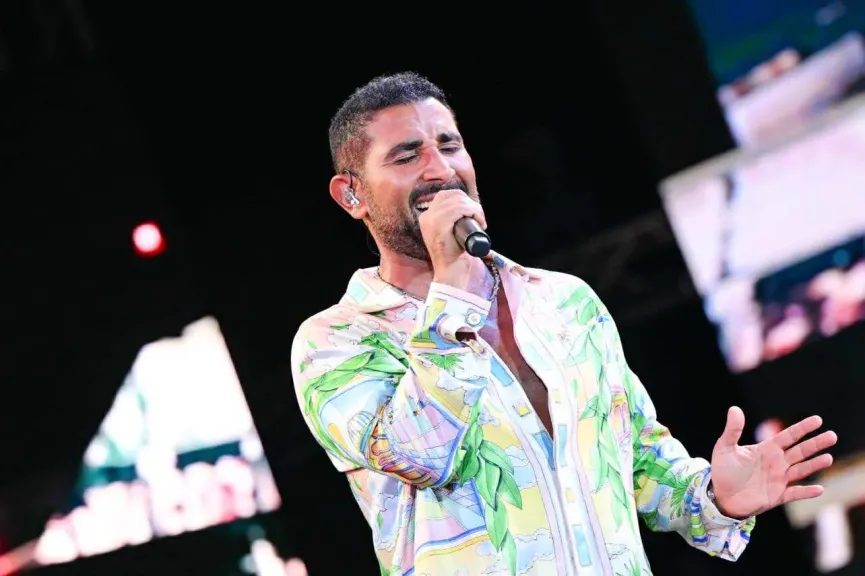 حفل أحمد سعد وديسكو مصر في الساحل الشمالي