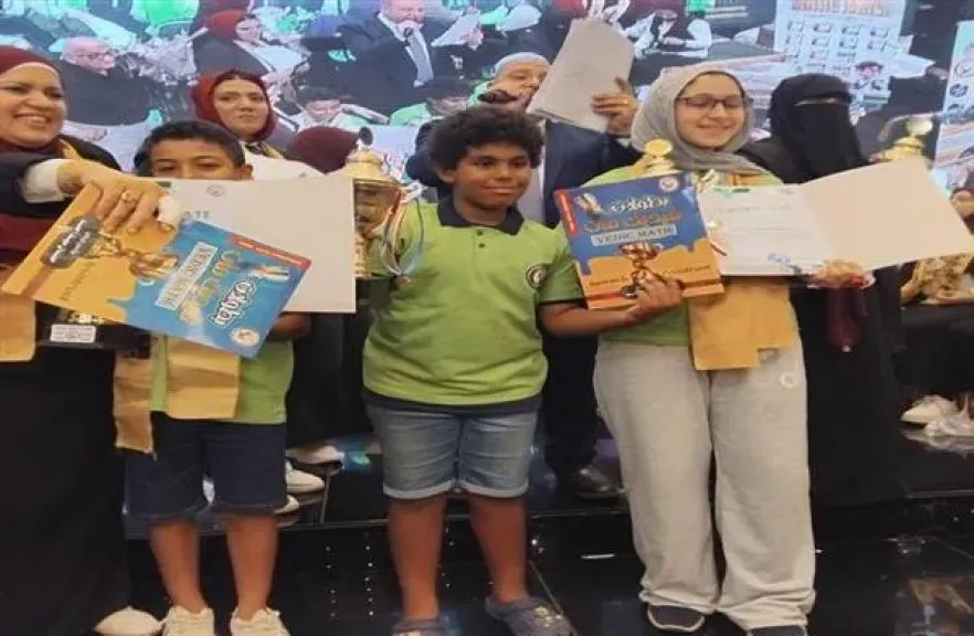 مكتبة مصر العامة تحصد المركز الأول في مسابقة الفيدك ماث الدولية أذكى طفل في مصر