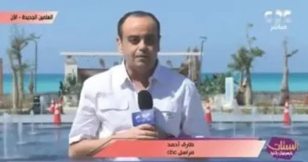 مراسل قناة سى بى سى