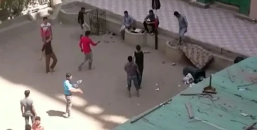 كشف فيديو يظهر مشاجرة بحدائق القبة