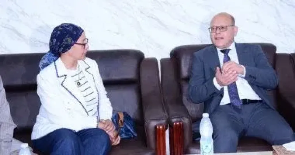 جانب من اللقاء 