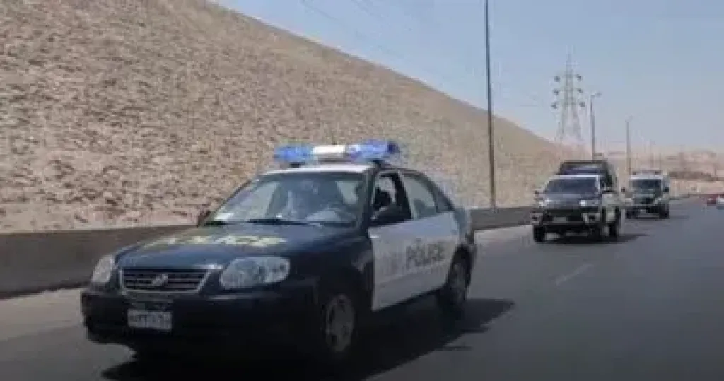 ضبط سائق سيارة يقود بتهور فى مطروح