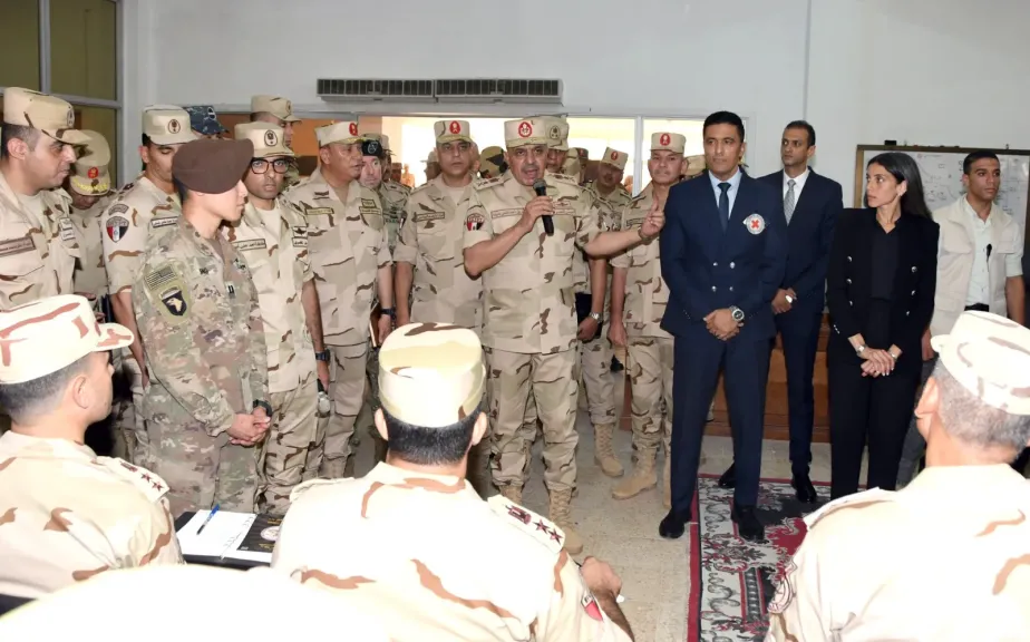 جانب من الزيارة 