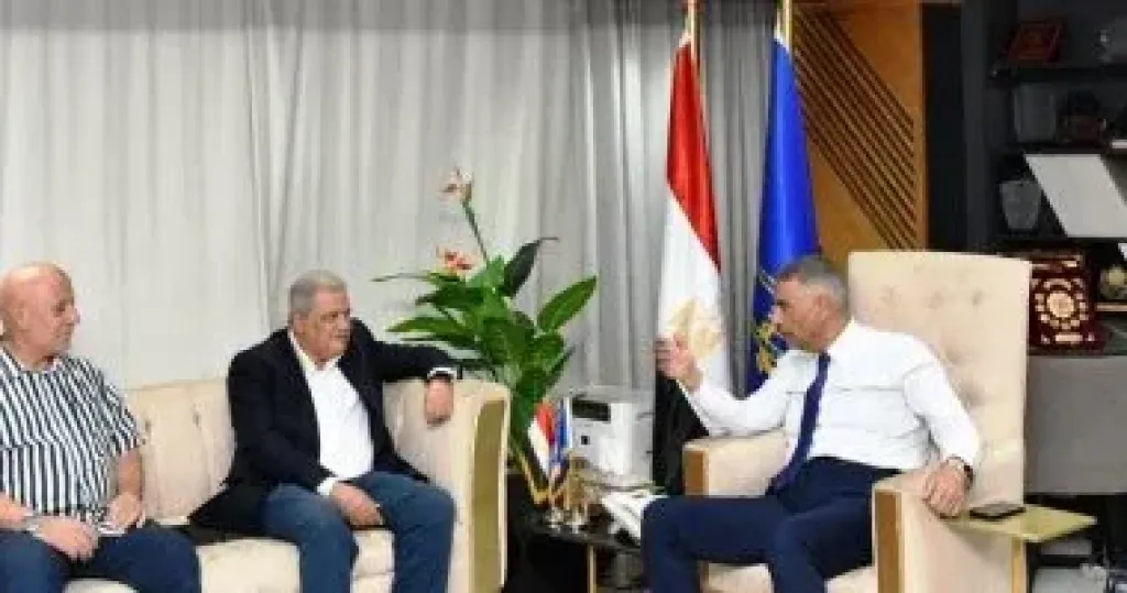 لقاء اللواء إسماعيل كمال مع المهندس ممدوح رسلان
