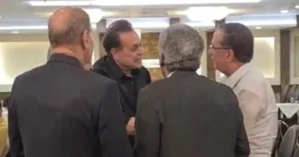 حكيم يؤدي  واجب العزاء 
