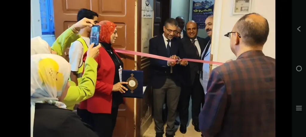 افتتاح مقر أمانتى المركز  والمدينة بملوى