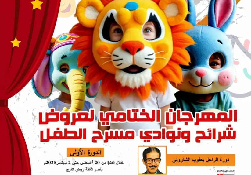 رحلة الست أرض على مسرح قصر ثقافة روض الفرج ضمن فعاليات المهرجان الختامي لمسرح الطفل