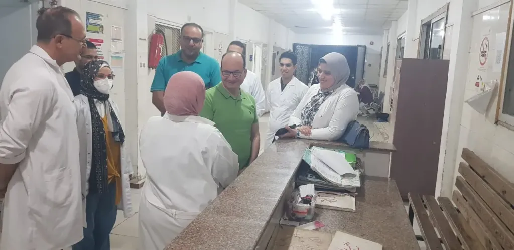 وكيل صحة الدقهلية يراجع أداء مستشفى طلخا