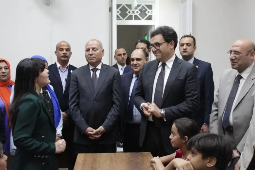 وزير الثقافة ومحافظ القاهرة 