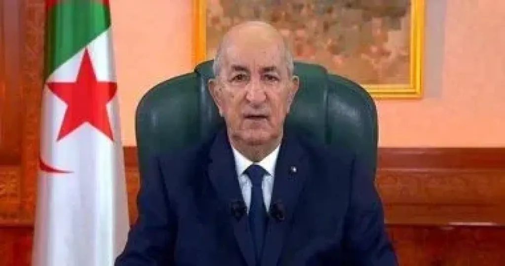 الرئيس الجزائرى عبد المجيد تبون