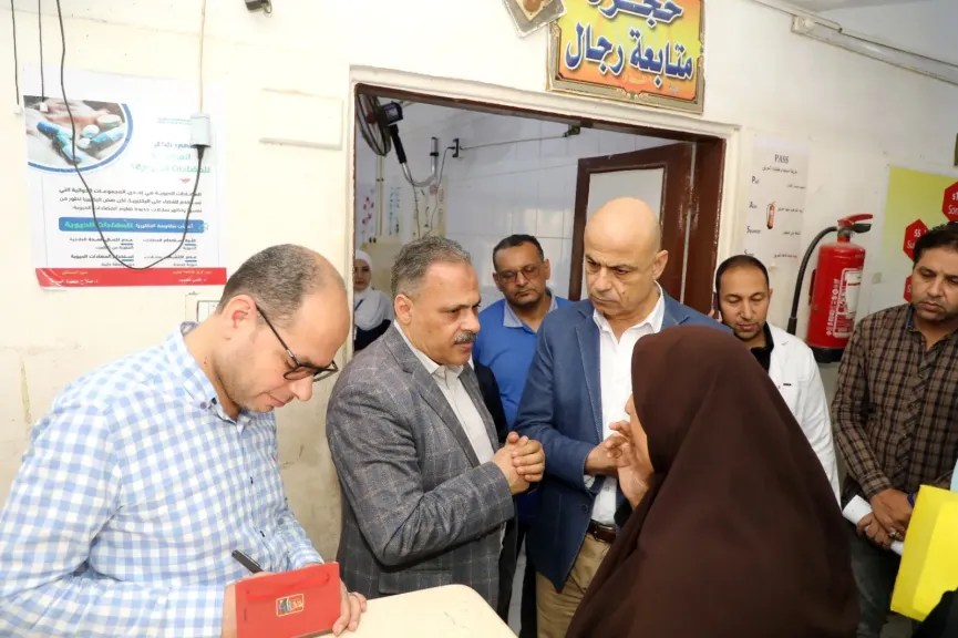جانب من الزيارة 