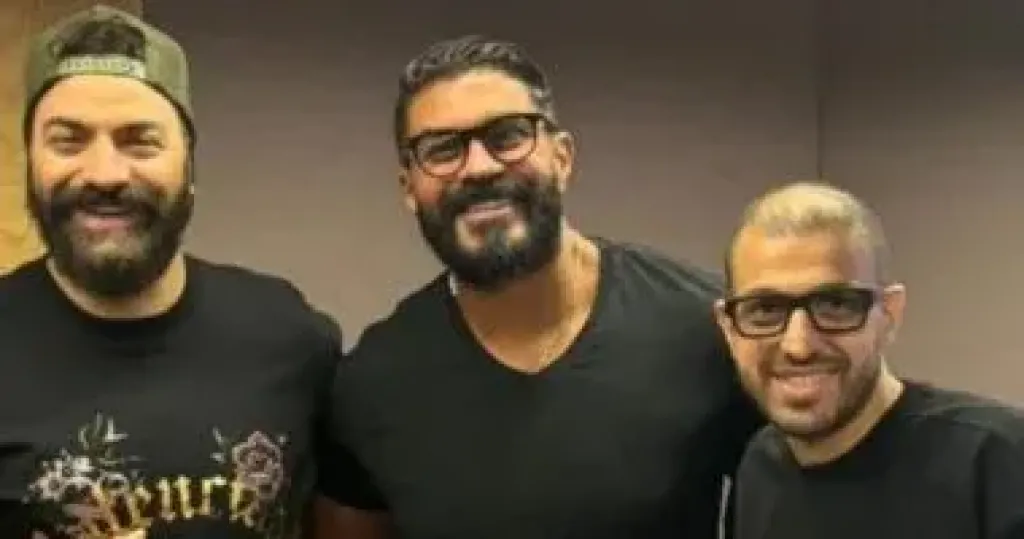 خالد سليم والشاعر أحمد حسن راؤول