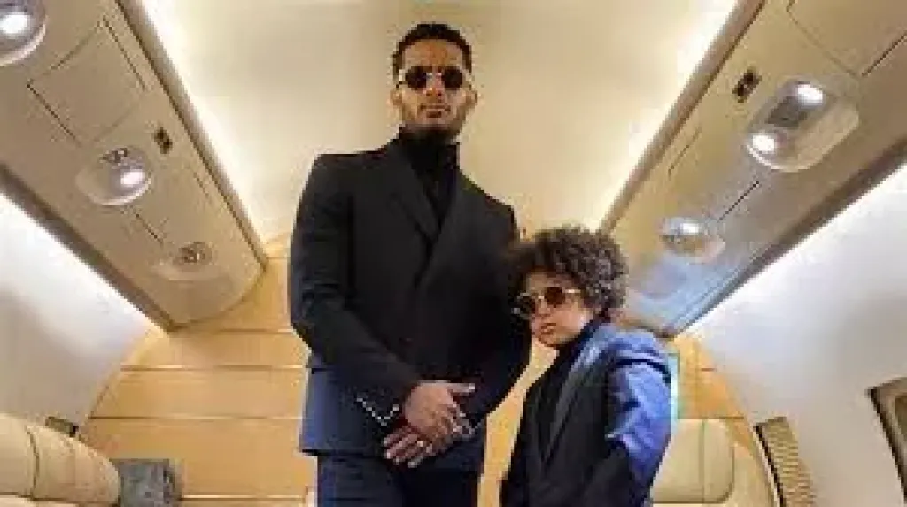 محمد رمضان ونجله