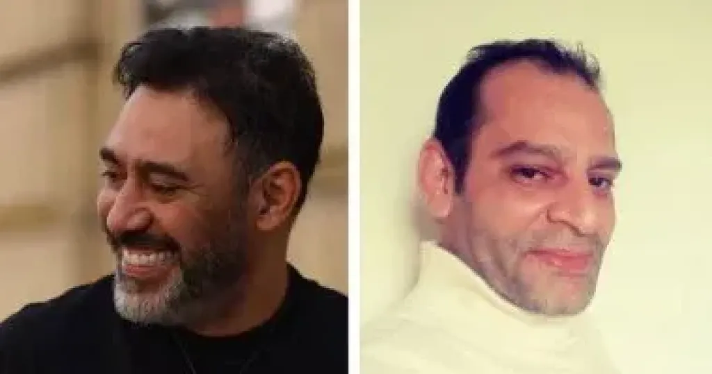 عمرو مصطفى و الشاعر محمد الجمال