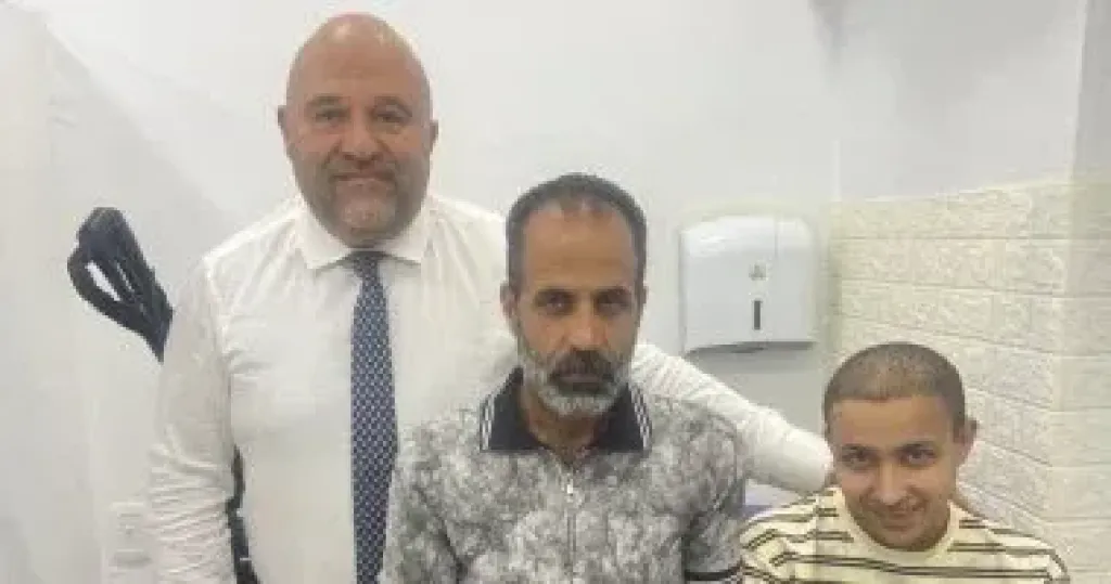 المصاب والطبيب
