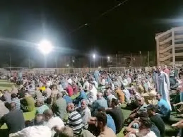 تشييع جثمان ضحايا طريق كفر شكر